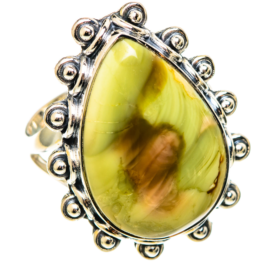 Polychrome Jasper Rings handcrafted by Ana Silver Co - RING108636 - Photo 2