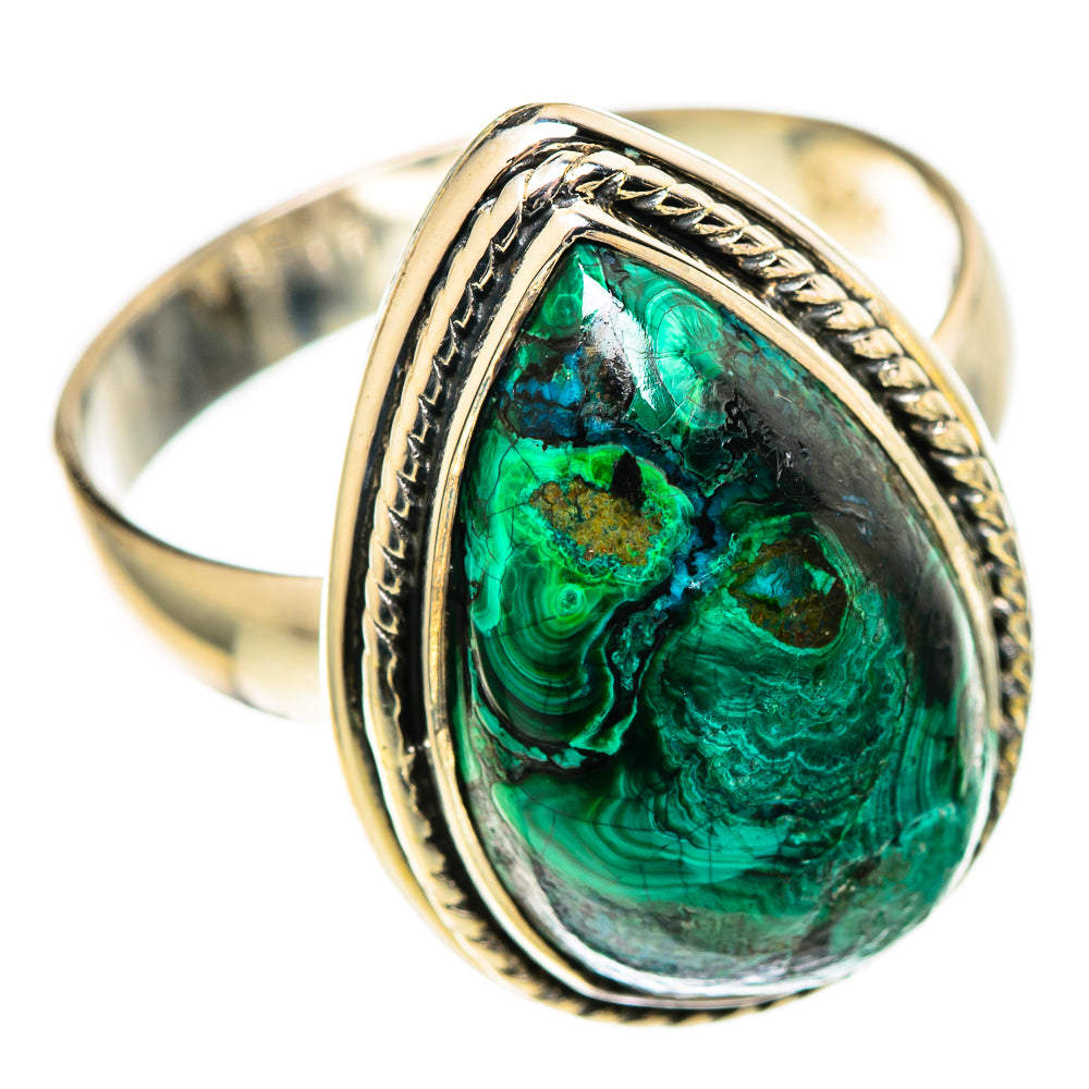 Shattuckite Rings handcrafted by Ana Silver Co - RING108741 - Photo 2