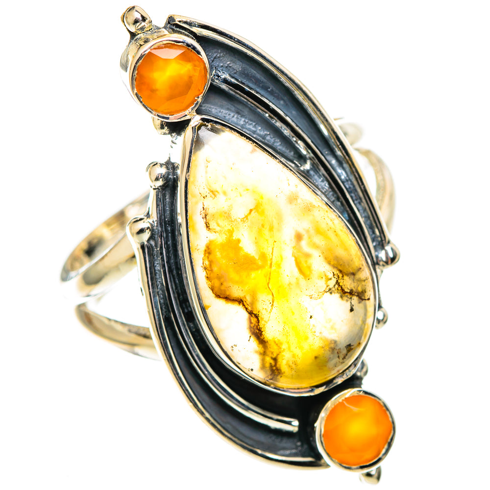 Montana Agate Rings handcrafted by Ana Silver Co - RING108745 - Photo 2
