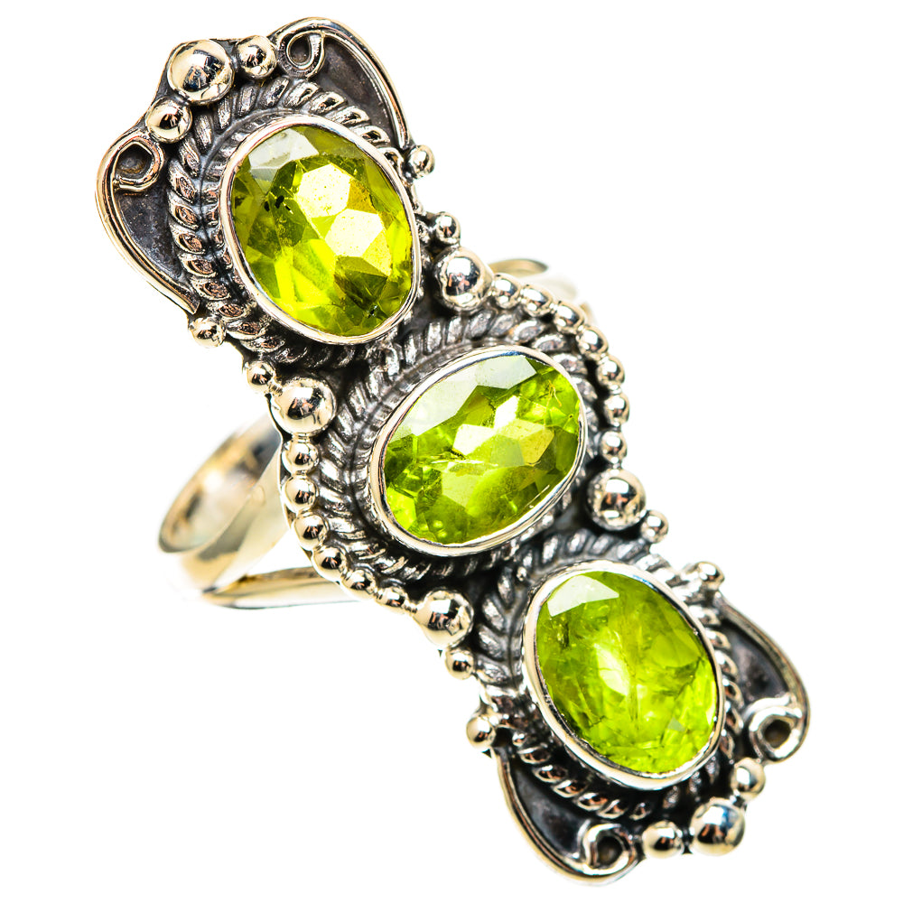 Peridot Rings handcrafted by Ana Silver Co - RING108831 - Photo 2