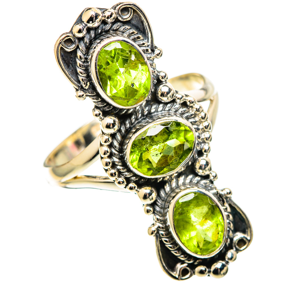Peridot Rings handcrafted by Ana Silver Co - RING108871 - Photo 2