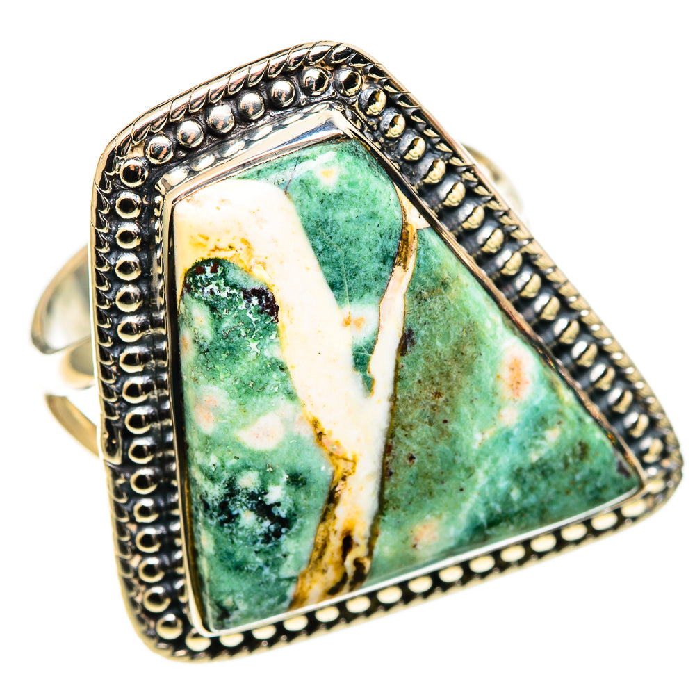 Ocean Jasper Rings handcrafted by Ana Silver Co - RING108873 - Photo 2