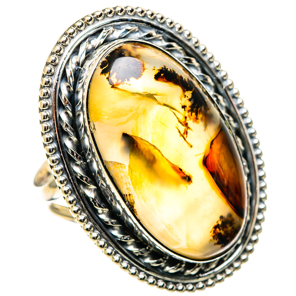 Montana Agate Rings handcrafted by Ana Silver Co - RING108876 - Photo 2