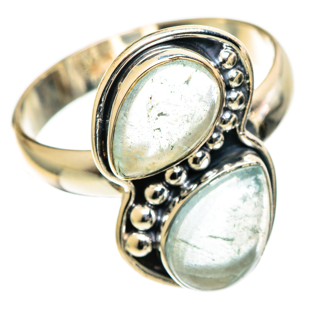 Aquamarine Rings handcrafted by Ana Silver Co - RING108956 - Photo 2