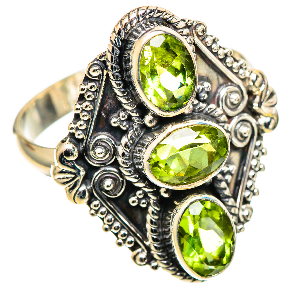 Peridot Rings handcrafted by Ana Silver Co - RING108996 - Photo 2