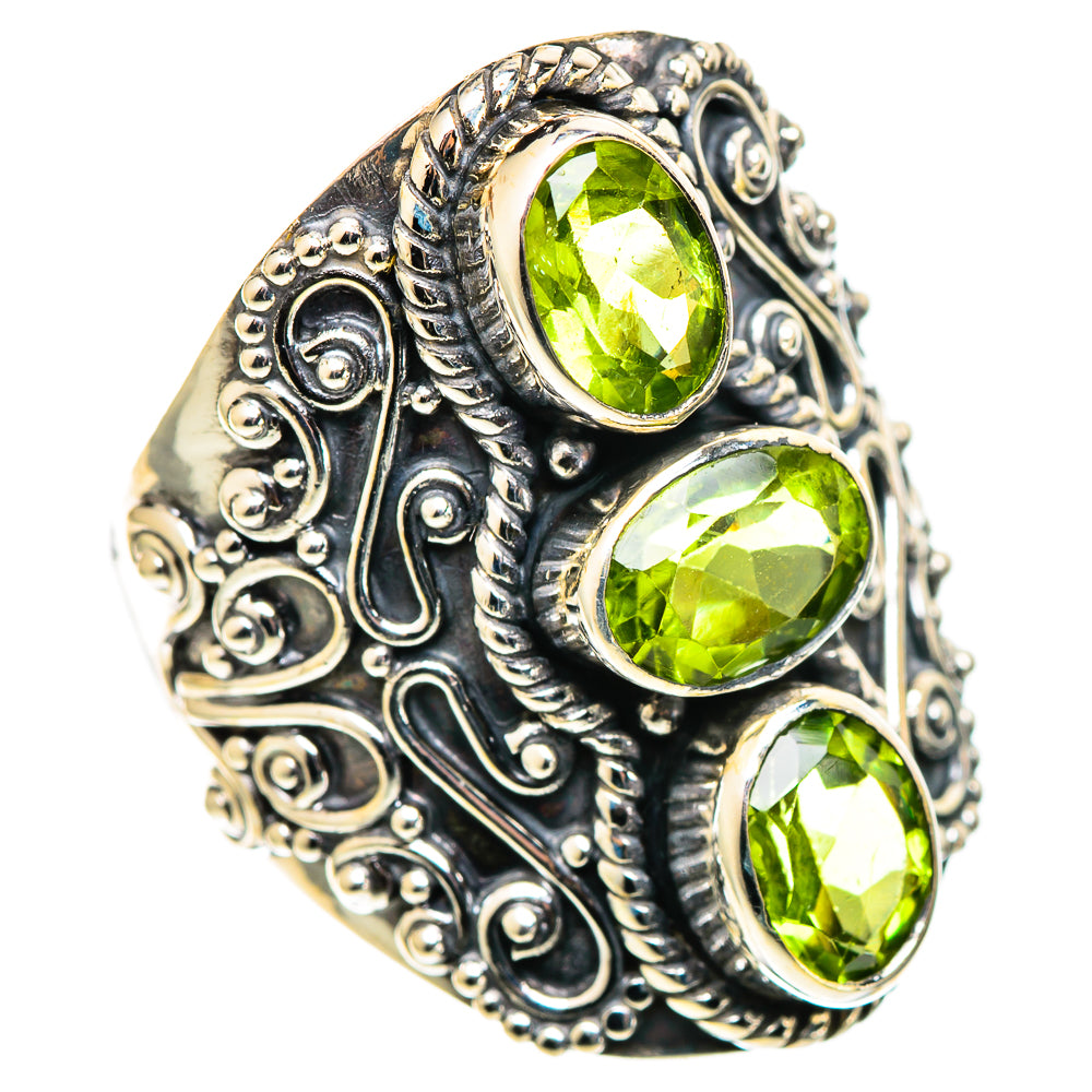 Peridot Rings handcrafted by Ana Silver Co - RING108997 - Photo 2
