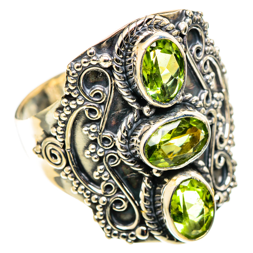 Peridot Rings handcrafted by Ana Silver Co - RING109110 - Photo 2
