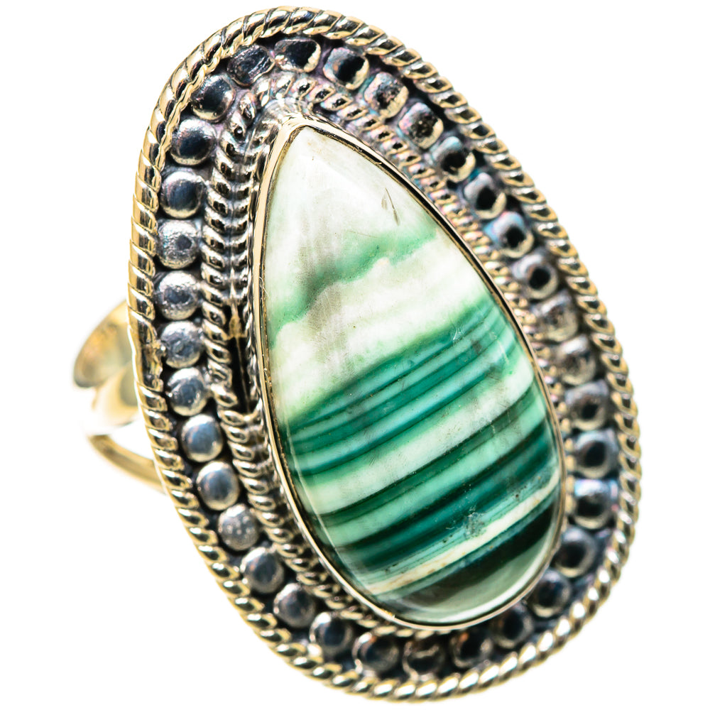Ocean Jasper Rings handcrafted by Ana Silver Co - RING109142 - Photo 2