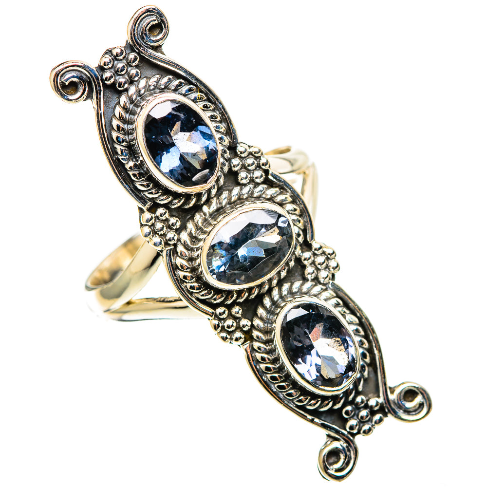 Violet Spinel Rings handcrafted by Ana Silver Co - RING109163 - Photo 2