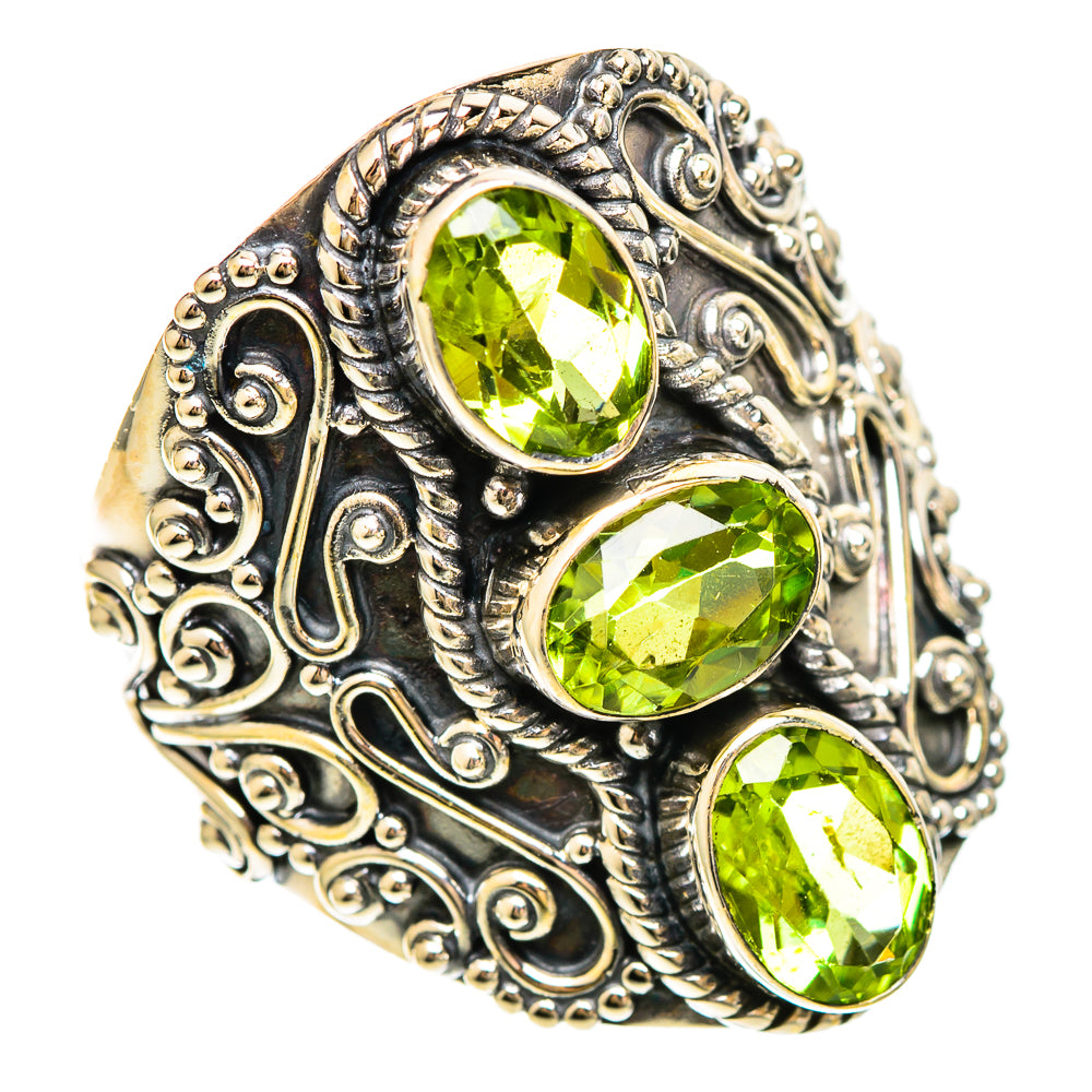 Peridot Rings handcrafted by Ana Silver Co - RING109234 - Photo 2