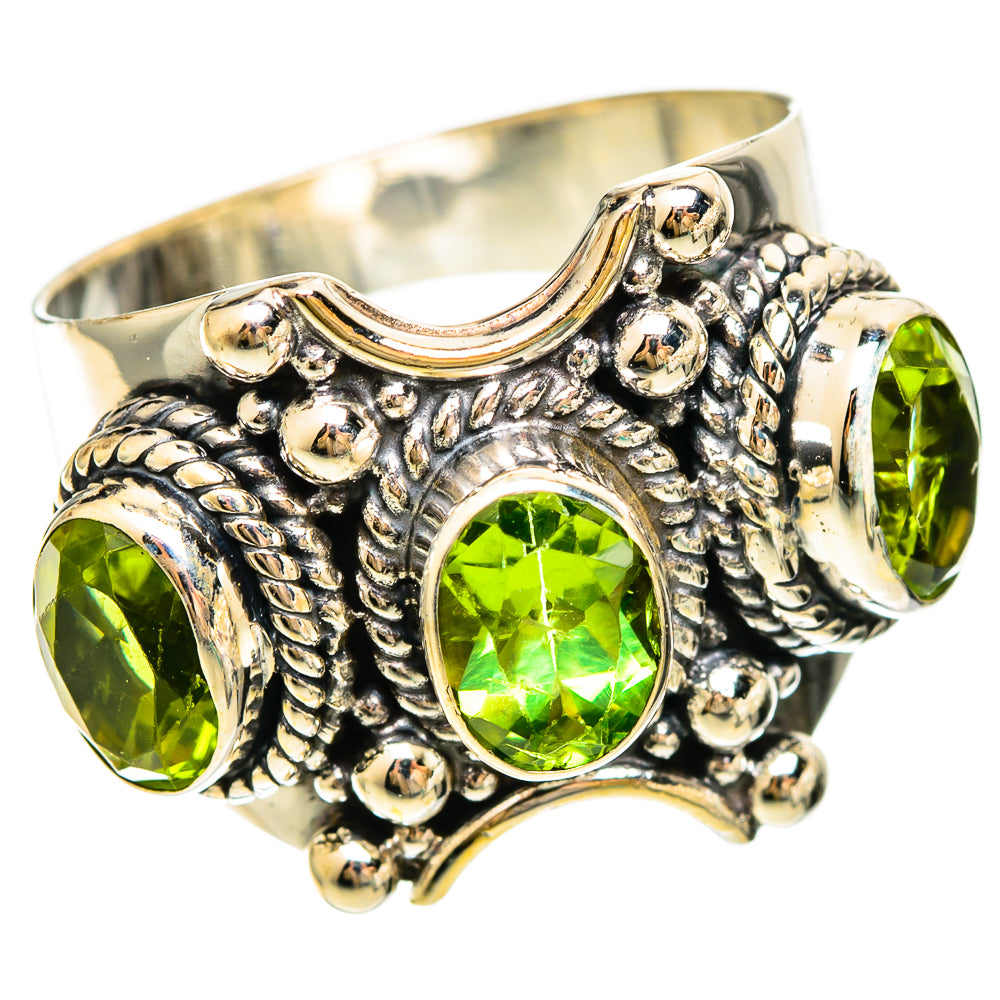 Peridot Rings handcrafted by Ana Silver Co - RING109264 - Photo 2