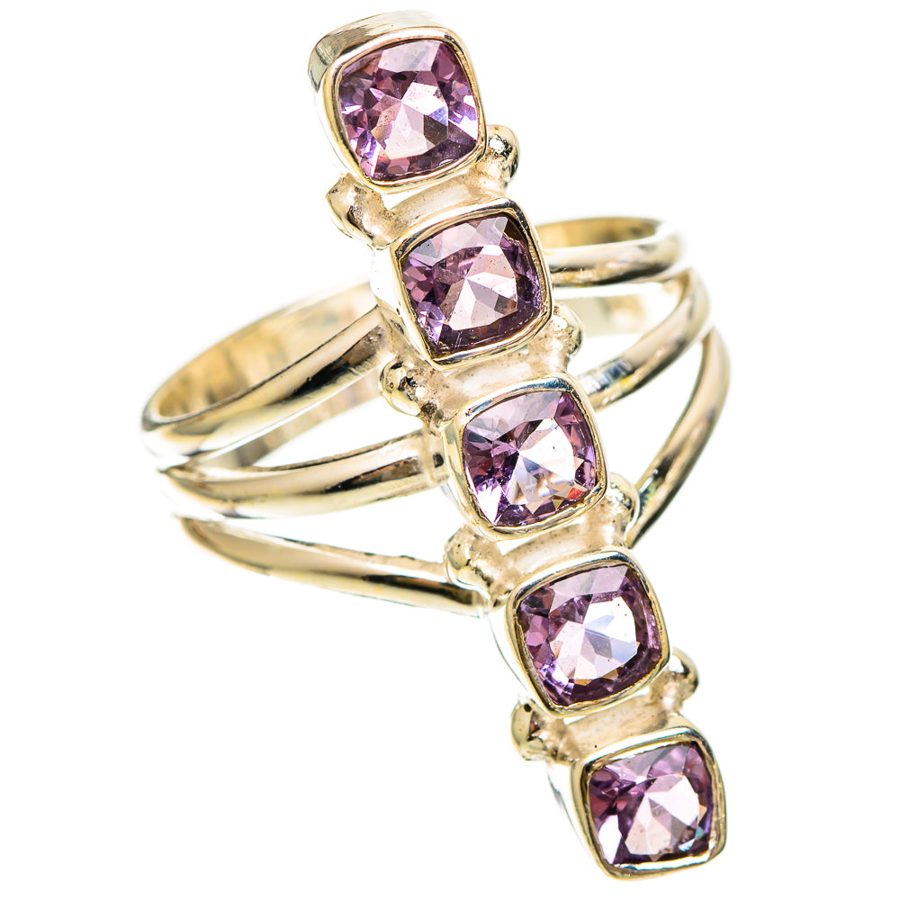 Amethyst Rings handcrafted by Ana Silver Co - RING109306 - Photo 2