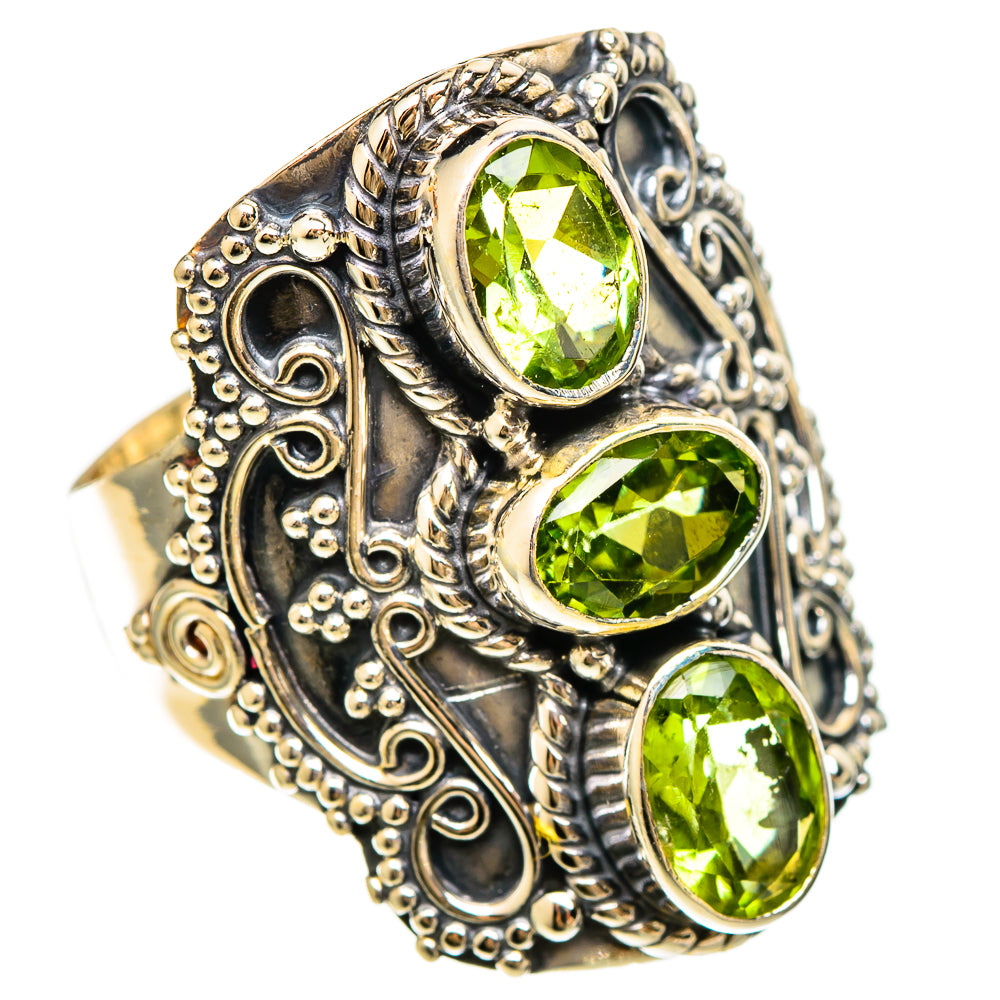 Peridot Rings handcrafted by Ana Silver Co - RING109330 - Photo 2