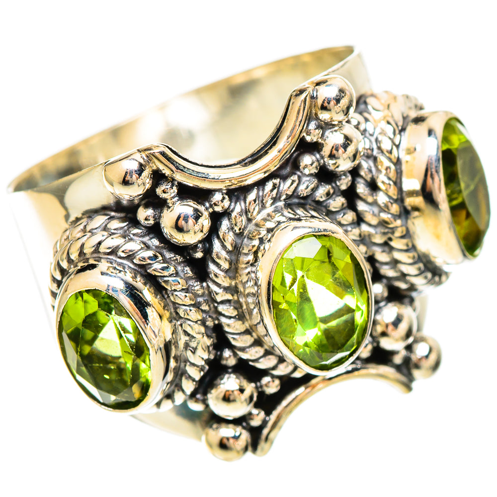 Peridot Rings handcrafted by Ana Silver Co - RING109392 - Photo 2