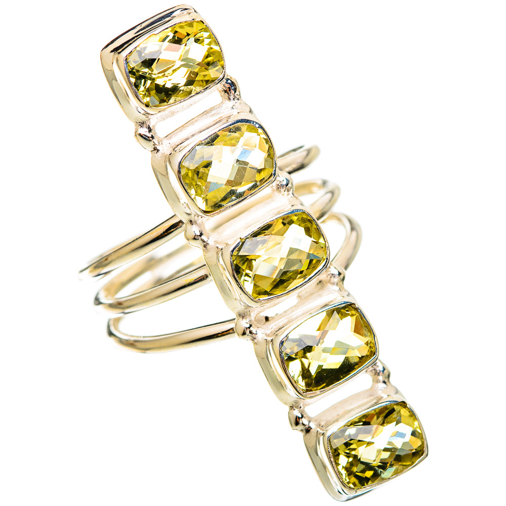 Citrine Rings handcrafted by Ana Silver Co - RING109413 - Photo 2