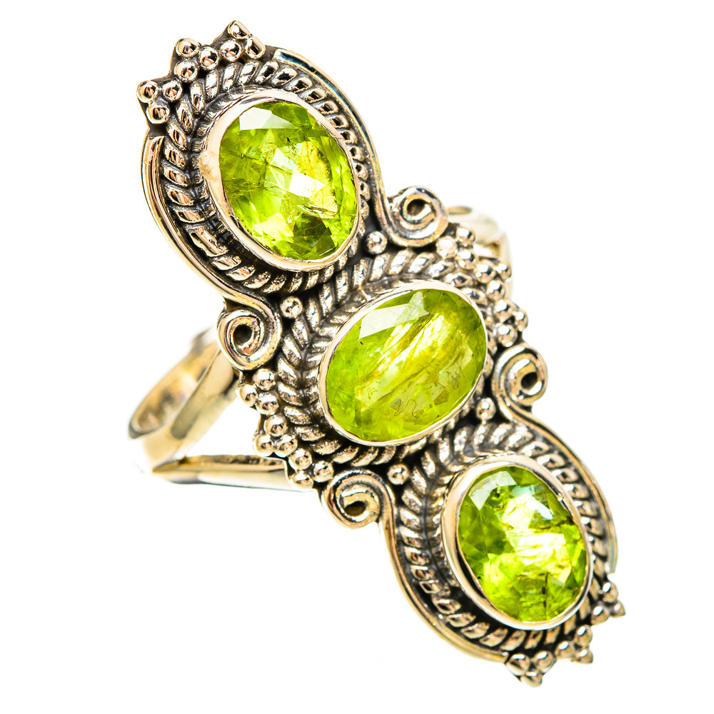 Peridot Rings handcrafted by Ana Silver Co - RING109424 - Photo 2
