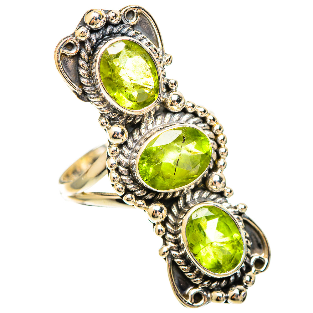 Peridot Rings handcrafted by Ana Silver Co - RING109464 - Photo 2