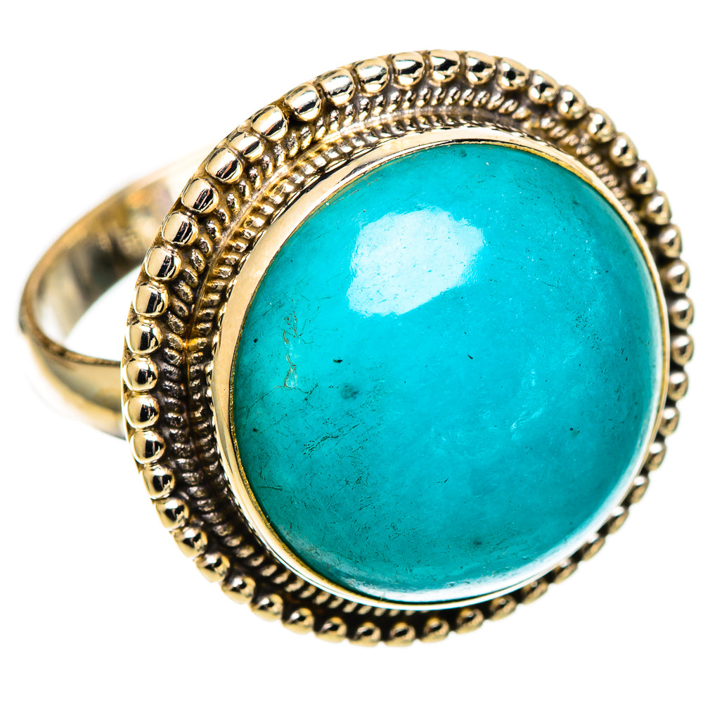 Larimar Rings handcrafted by Ana Silver Co - RING109538 - Photo 2