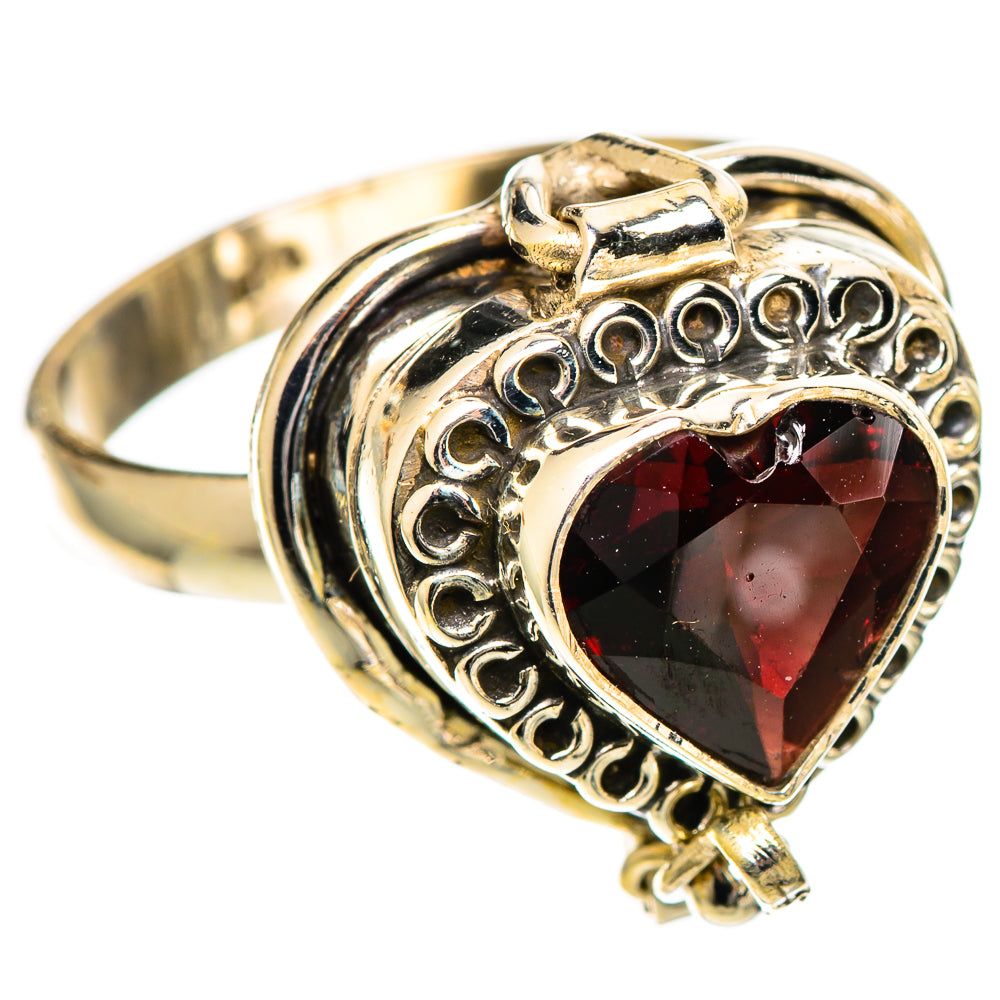 Garnet Rings handcrafted by Ana Silver Co - RING109548 - Photo 2