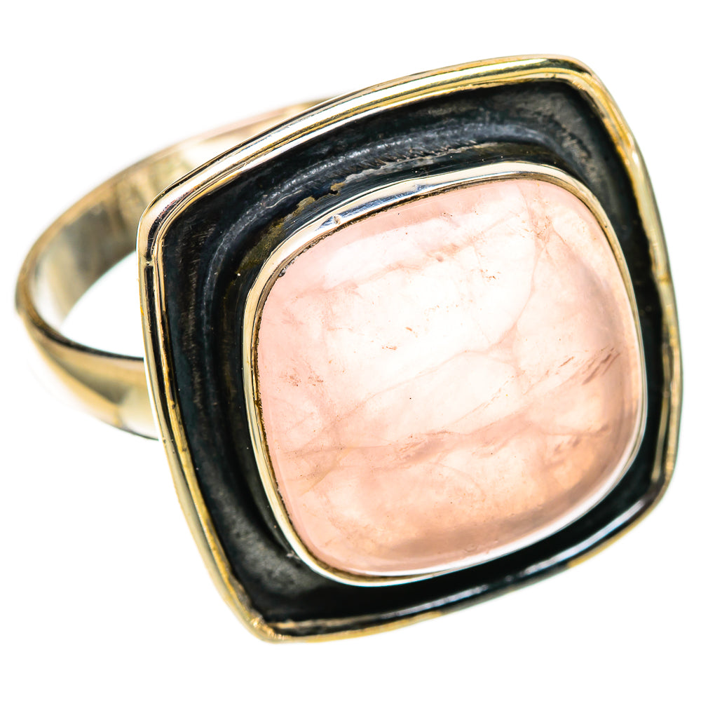 Rose Quartz Rings handcrafted by Ana Silver Co - RING109578 - Photo 2