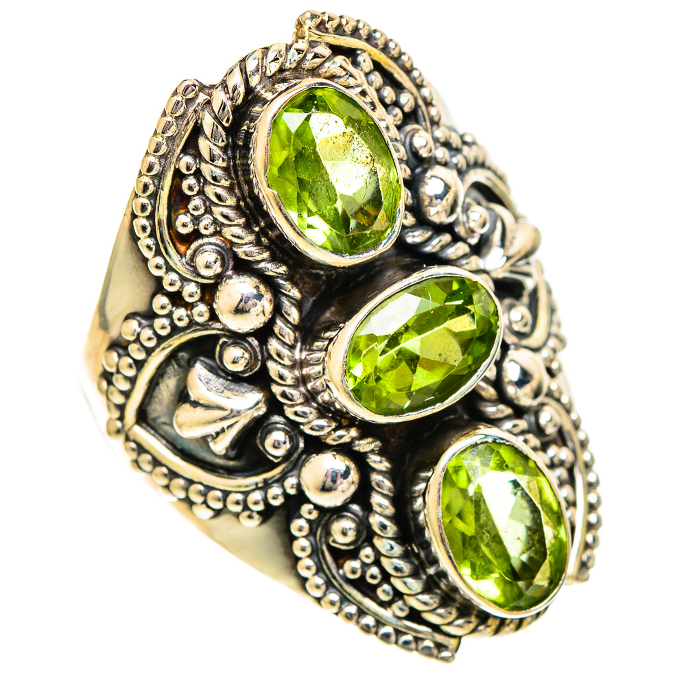 Peridot Rings handcrafted by Ana Silver Co - RING109682 - Photo 2
