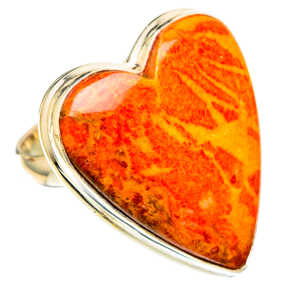 Sponge Coral Rings handcrafted by Ana Silver Co - RING109775 - Photo 2