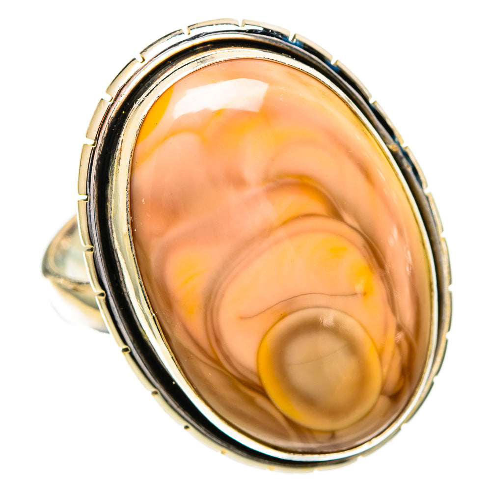 Imperial Jasper Rings handcrafted by Ana Silver Co - RING109812 - Photo 2