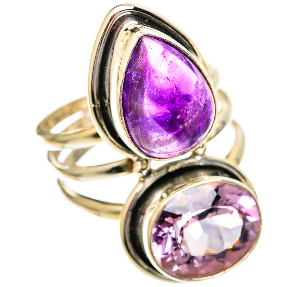Amethyst Rings handcrafted by Ana Silver Co - RING109818 - Photo 2