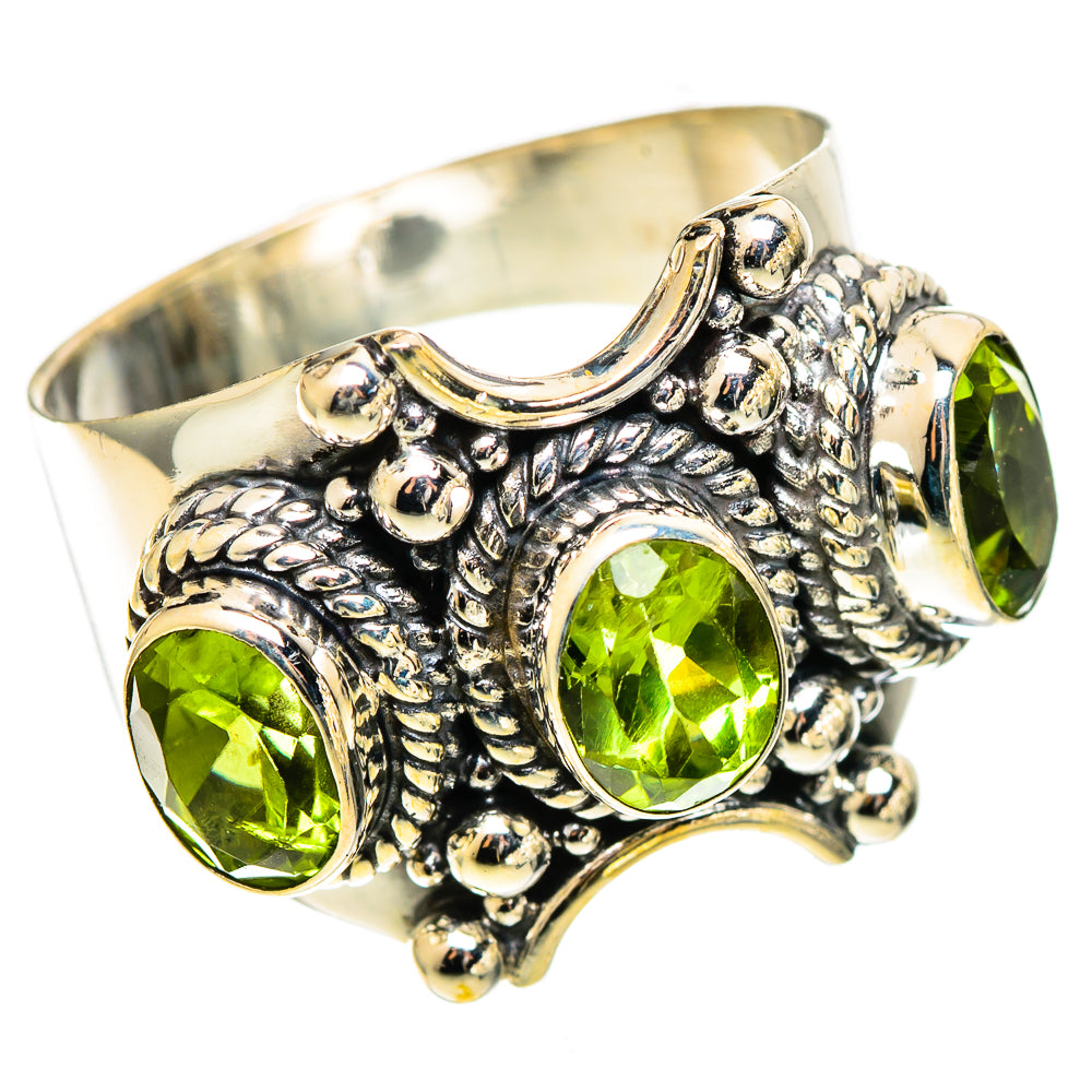 Peridot Rings handcrafted by Ana Silver Co - RING109880 - Photo 2