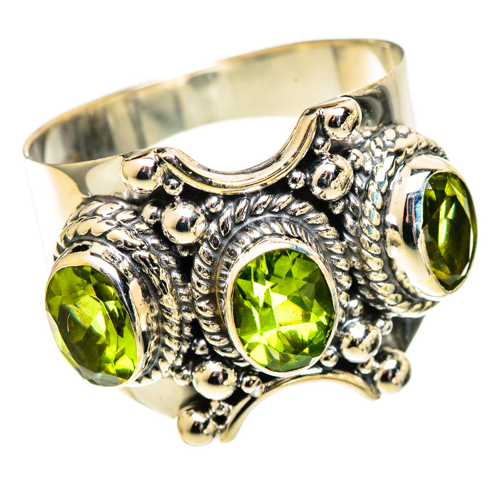 Peridot Rings handcrafted by Ana Silver Co - RING109937 - Photo 2