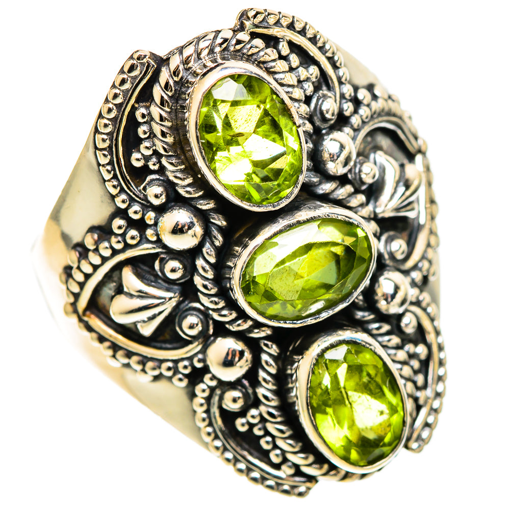 Peridot Rings handcrafted by Ana Silver Co - RING109938 - Photo 2