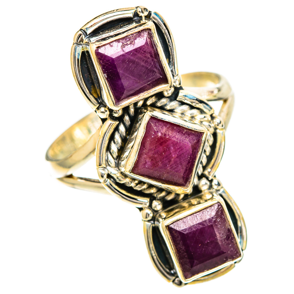 Ruby Rings handcrafted by Ana Silver Co - RING109994 - Photo 2
