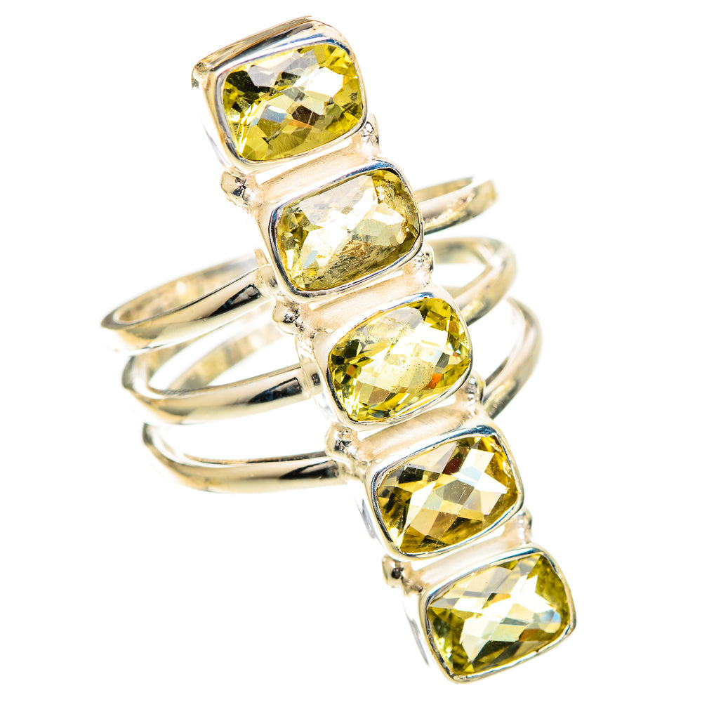 Citrine Rings handcrafted by Ana Silver Co - RING110012 - Photo 2