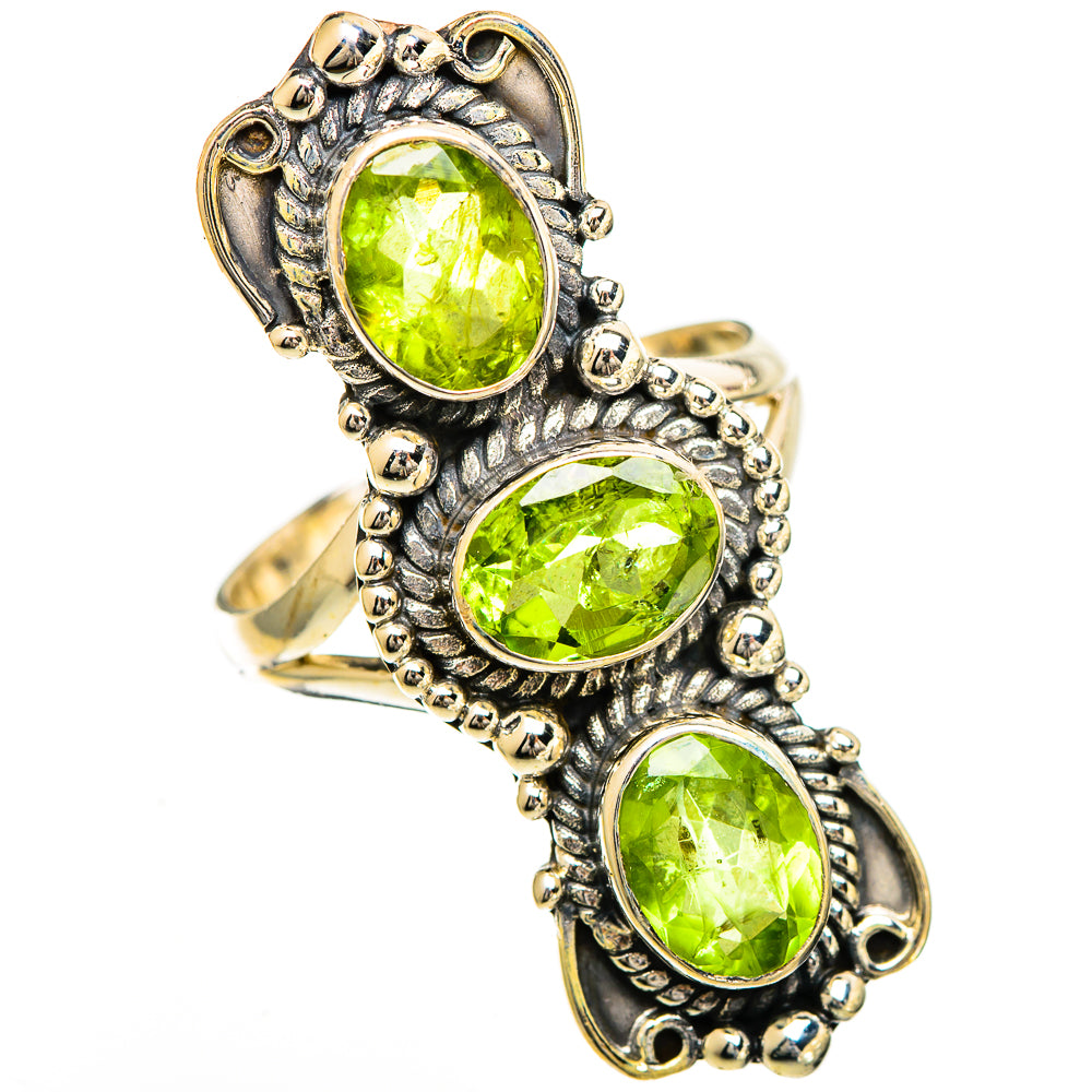 Peridot Rings handcrafted by Ana Silver Co - RING110024 - Photo 2