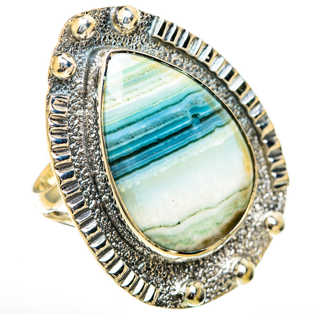 Ocean Jasper Rings handcrafted by Ana Silver Co - RING110058 - Photo 2