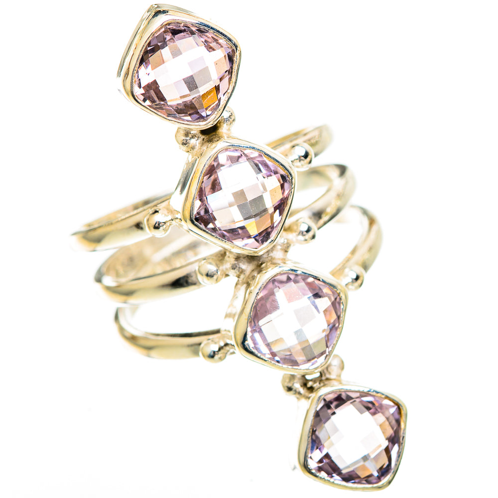 Kunzite Rings handcrafted by Ana Silver Co - RING110074 - Photo 2