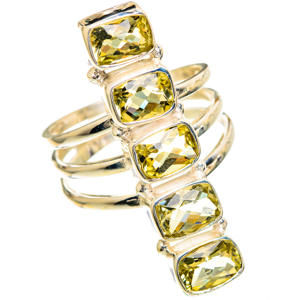 Citrine Rings handcrafted by Ana Silver Co - RING110145 - Photo 2