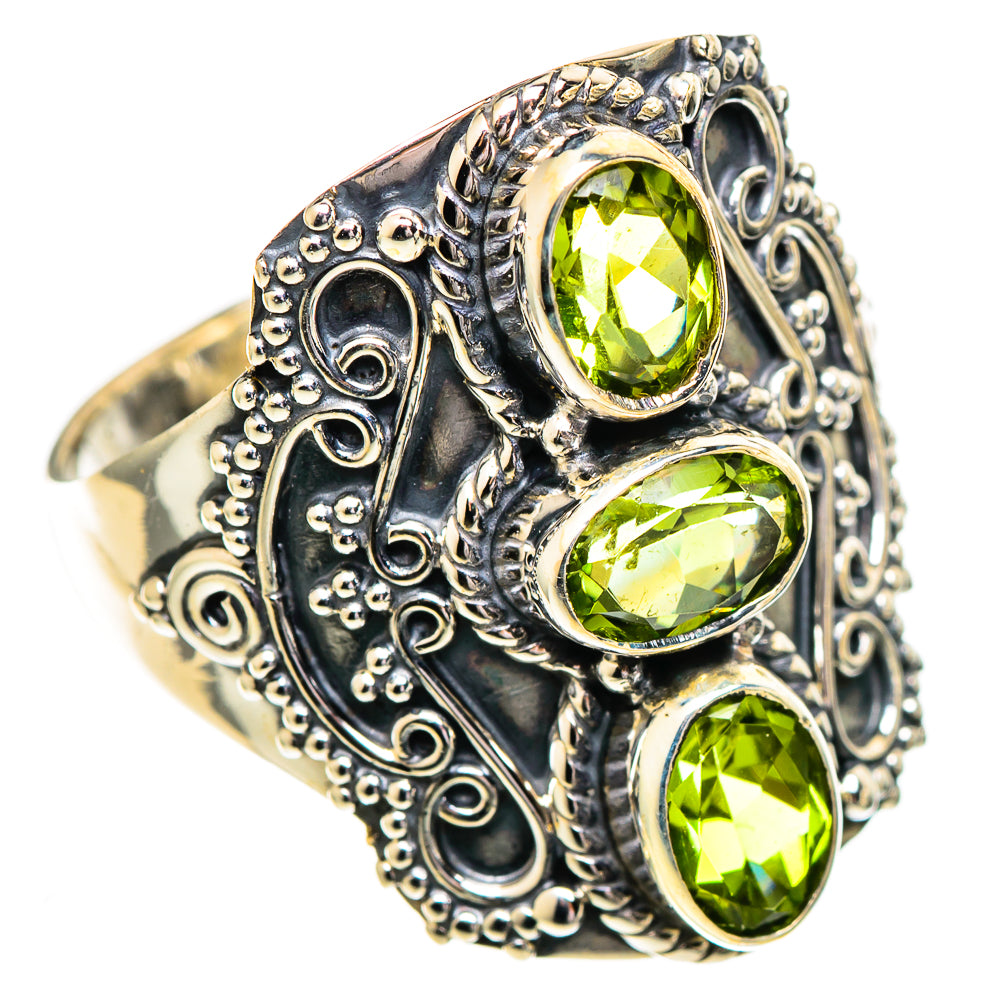 Peridot Rings handcrafted by Ana Silver Co - RING110153 - Photo 2