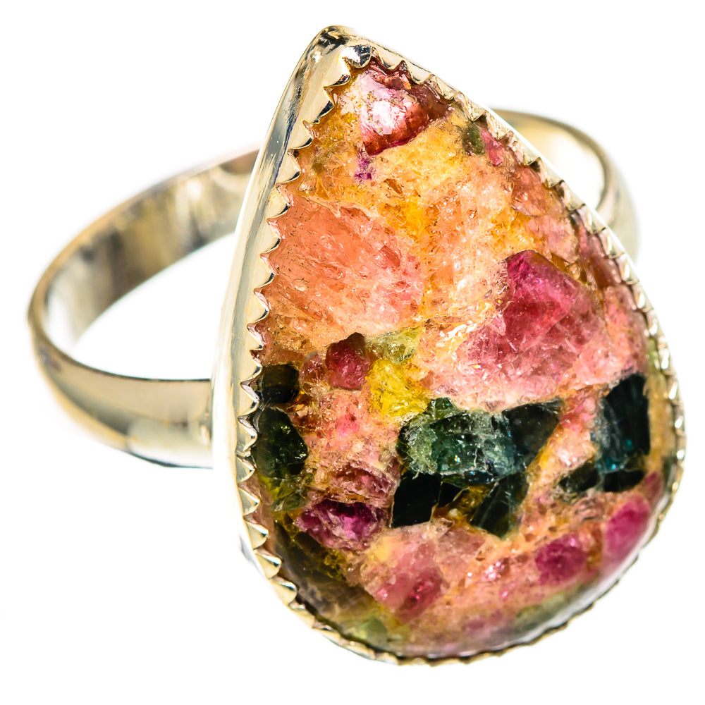 Tourmaline Rings handcrafted by Ana Silver Co - RING110157 - Photo 2