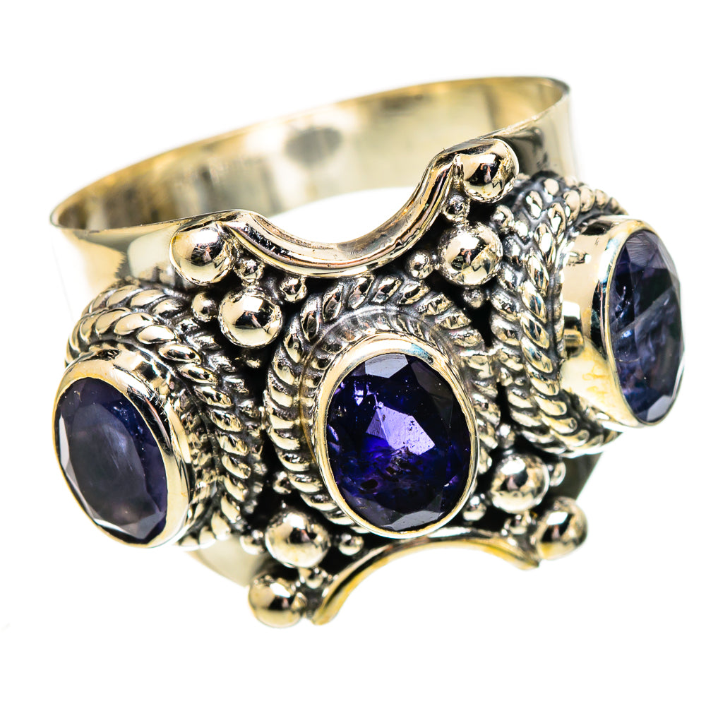 Violet Spinel Rings handcrafted by Ana Silver Co - RING110164 - Photo 2