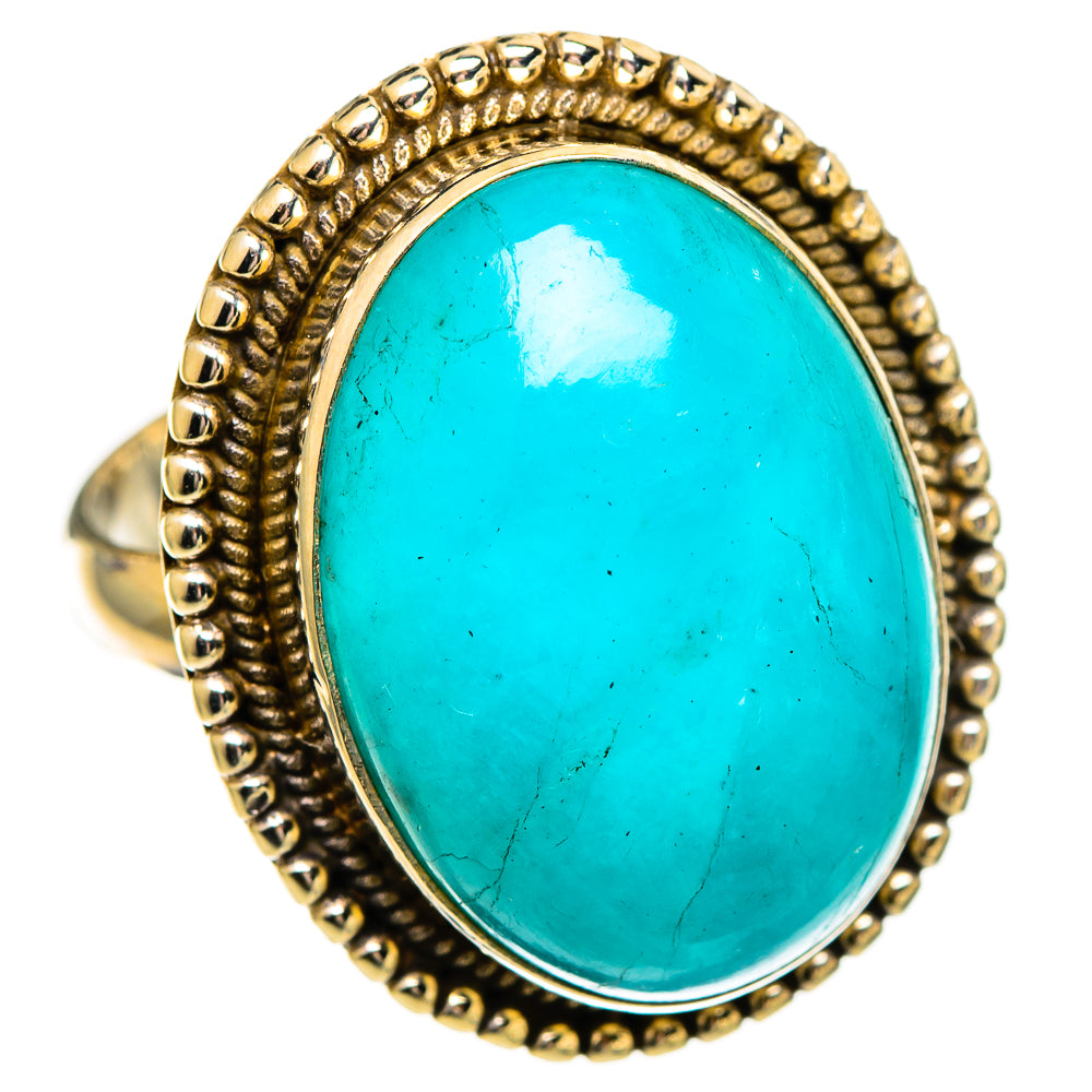 Amazonite Rings handcrafted by Ana Silver Co - RING110235 - Photo 2