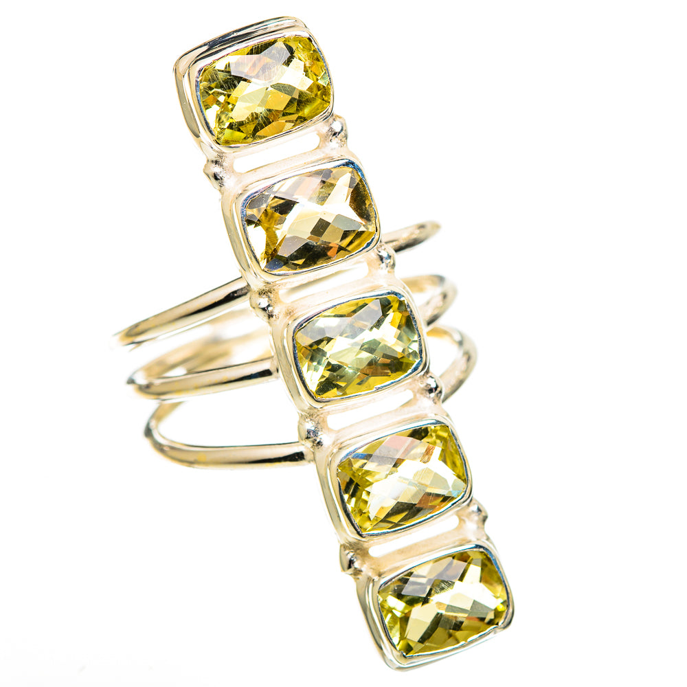 Citrine Rings handcrafted by Ana Silver Co - RING110249 - Photo 2