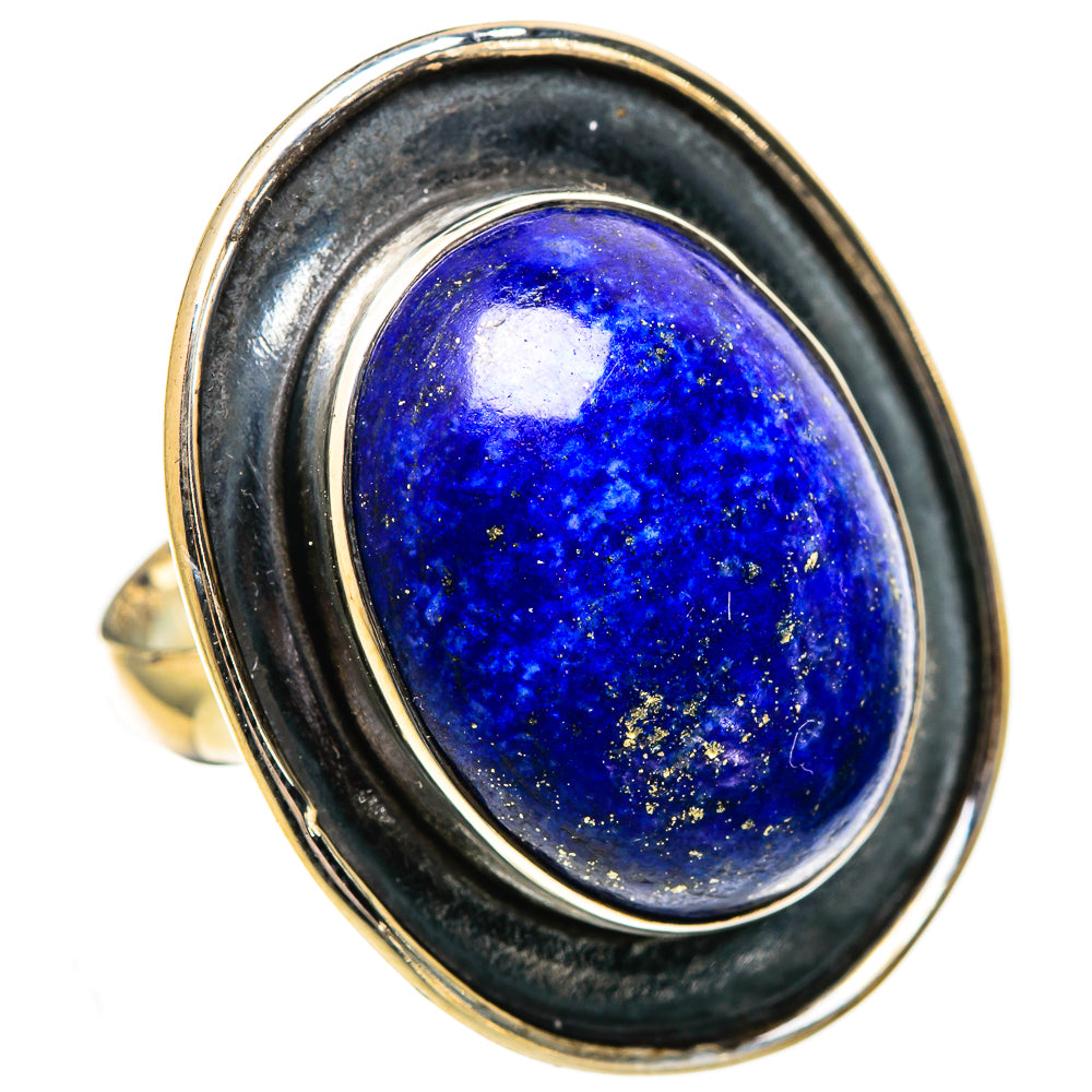Lapis Lazuli Rings handcrafted by Ana Silver Co - RING110258 - Photo 2