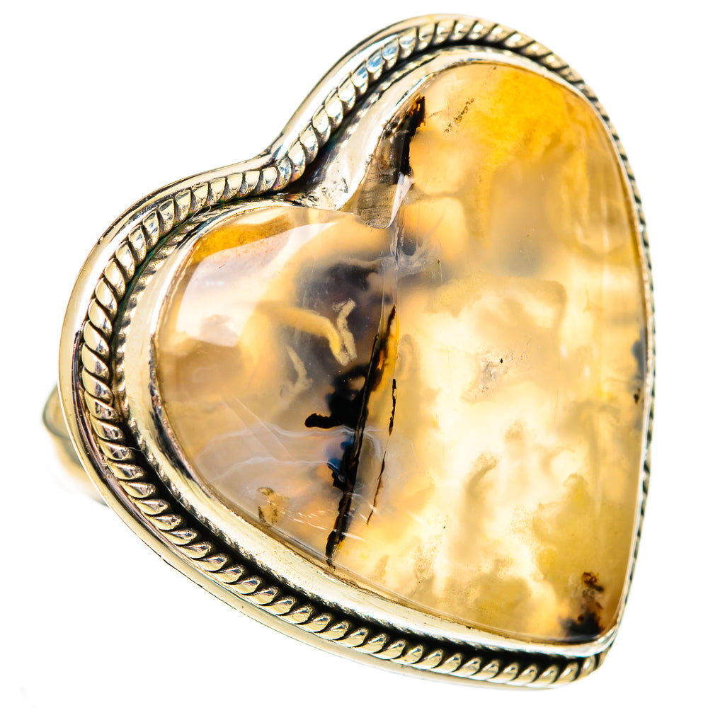 Montana Agate Rings handcrafted by Ana Silver Co - RING110271 - Photo 2