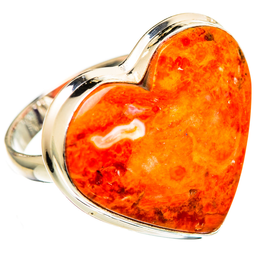 Sponge Coral Rings handcrafted by Ana Silver Co - RING110274 - Photo 2