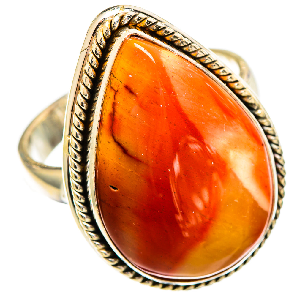 Mookaite Rings handcrafted by Ana Silver Co - RING110353 - Photo 2