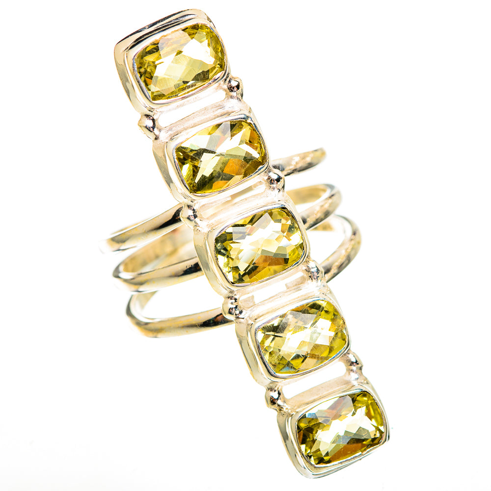 Citrine Rings handcrafted by Ana Silver Co - RING110374 - Photo 2
