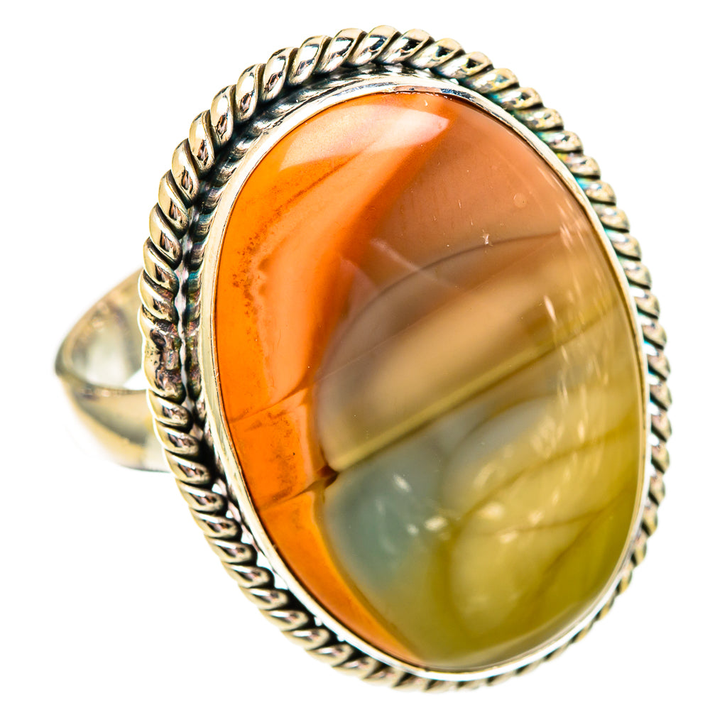 Imperial Jasper Rings handcrafted by Ana Silver Co - RING110390 - Photo 2