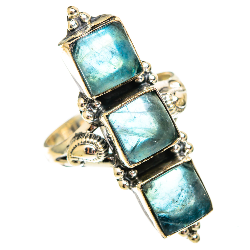 Apatite Rings handcrafted by Ana Silver Co - RING110419 - Photo 2