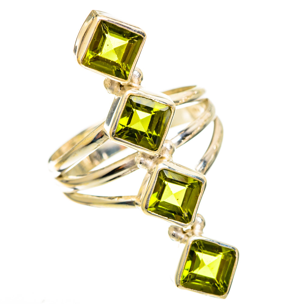 Peridot Rings handcrafted by Ana Silver Co - RING110710 - Photo 2
